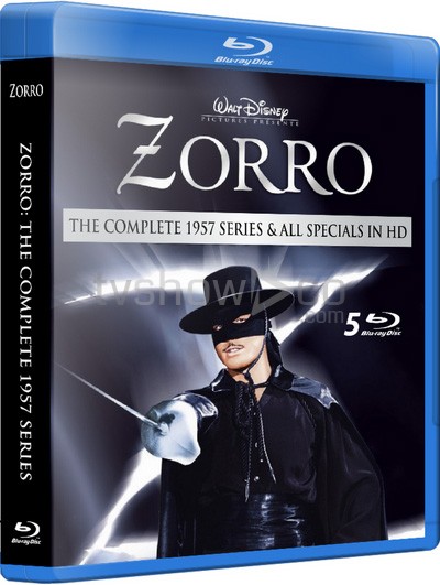 Zorro 1957 Complete Tv Series Blu Ray Dvd Set Tvshowco Com